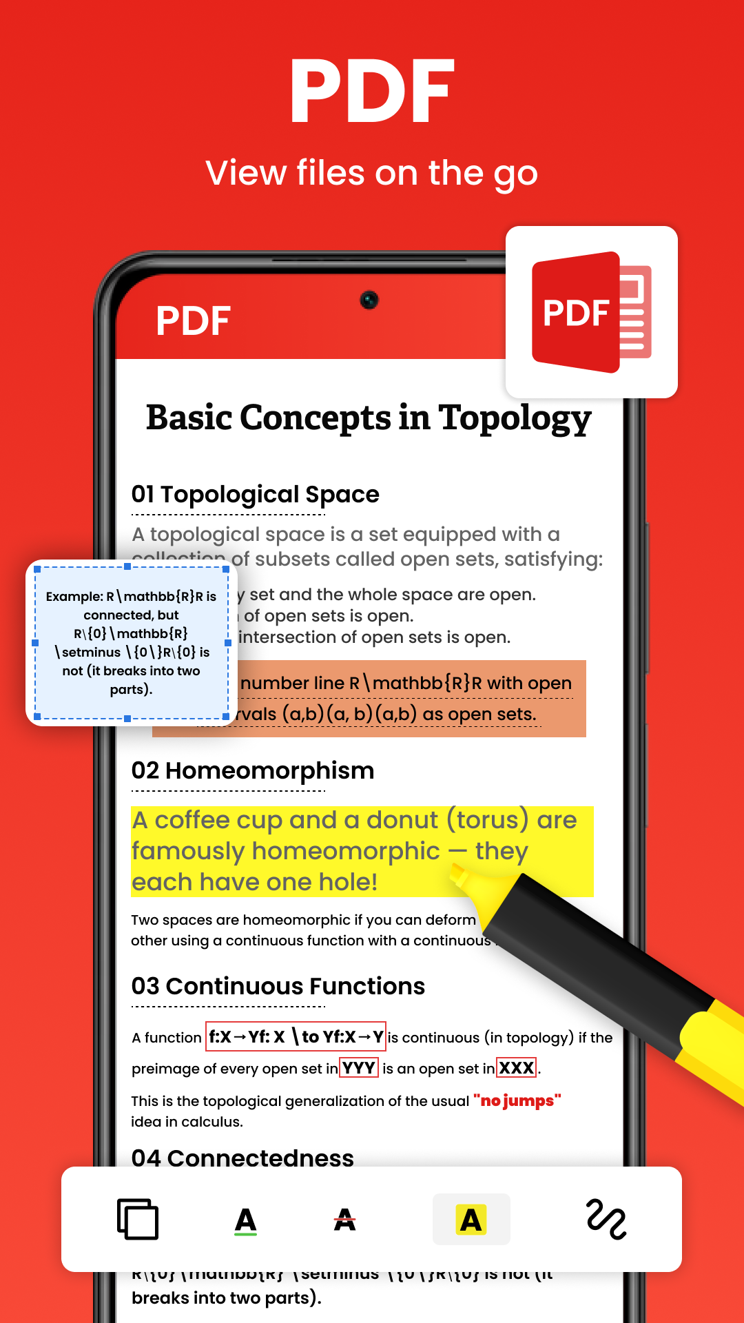 اسکرین شات 2 برنامه All Document Reader & Viewer