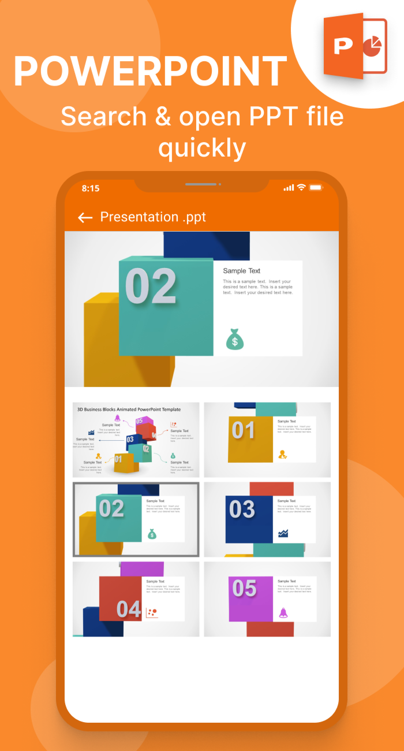 اسکرین شات 5 برنامه All Document Reader and Viewer