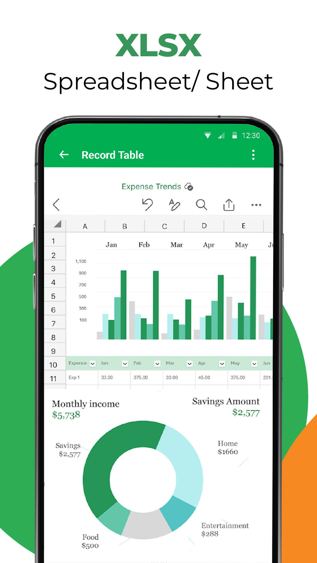 اسکرین شات 5 برنامه All Document Reader and Viewer