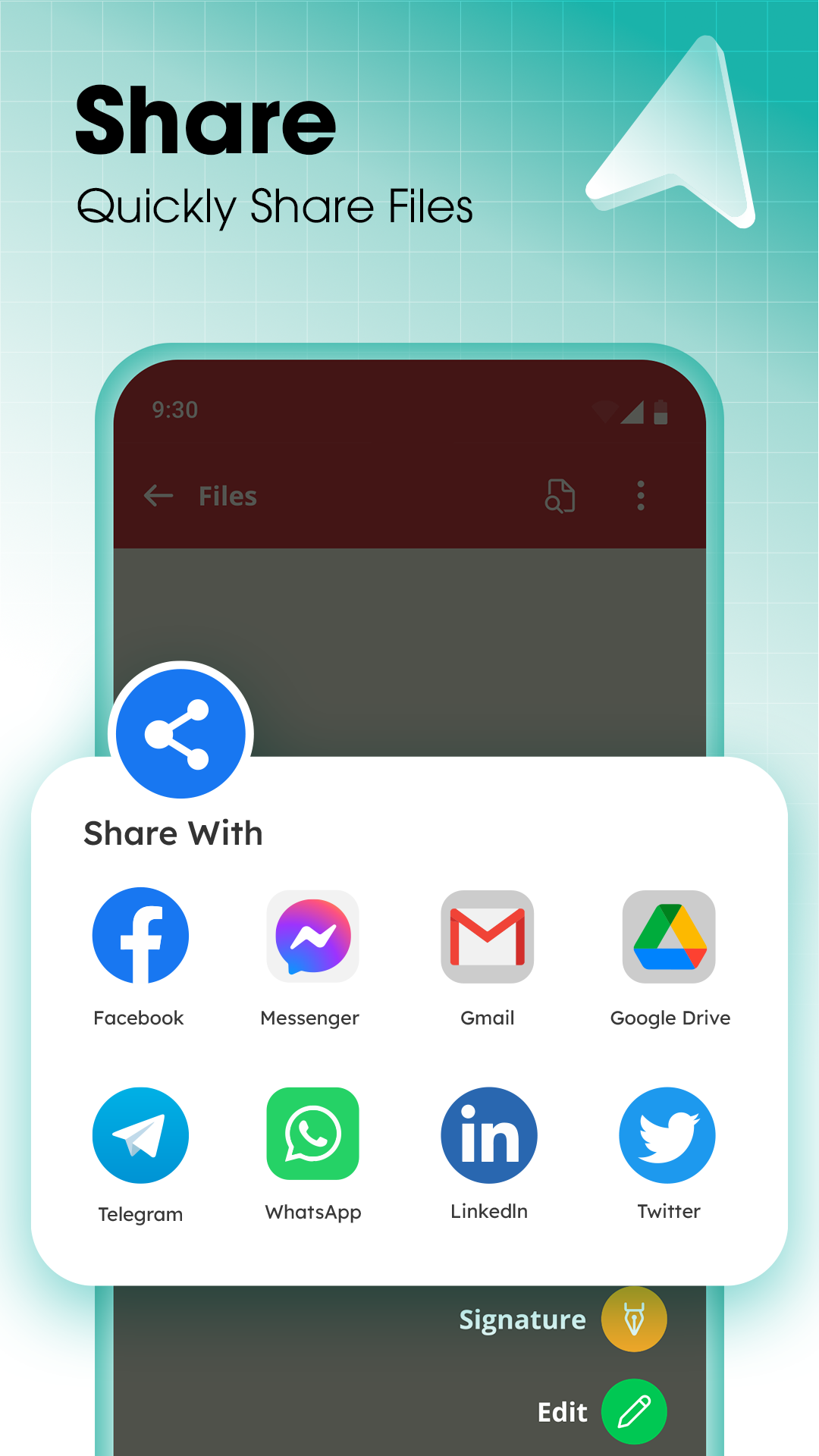اسکرین شات 8 برنامه Document Reader & Viewer