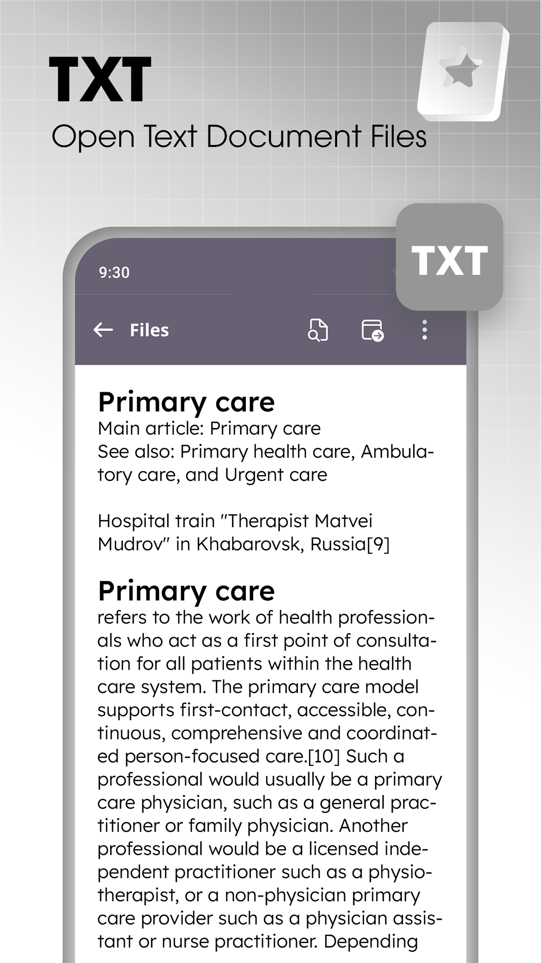 اسکرین شات 7 برنامه Document Reader & Viewer