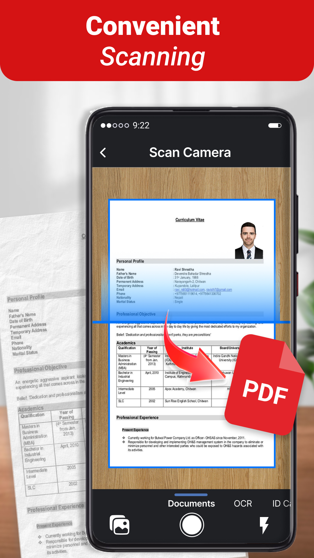 اسکرین شات 2 برنامه All Document Reader & Editor