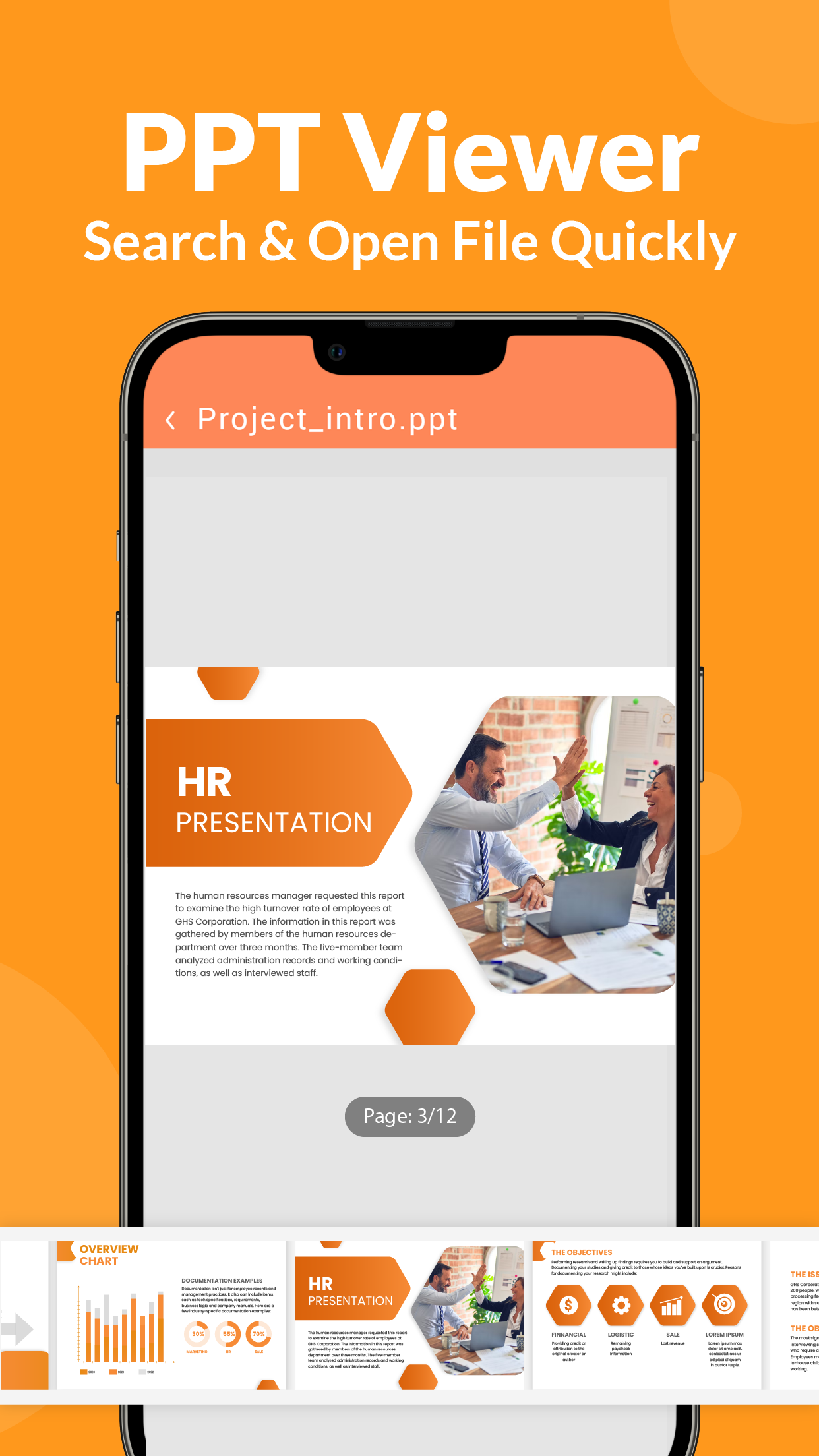 اسکرین شات 5 برنامه All Document Reader & Viewer