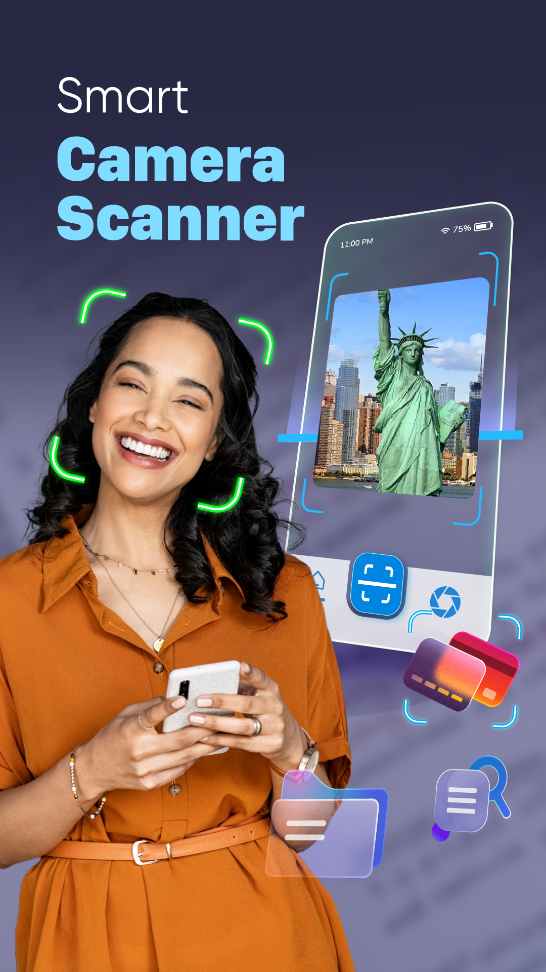 اسکرین شات 1 برنامه DScanner - Camera Scanner