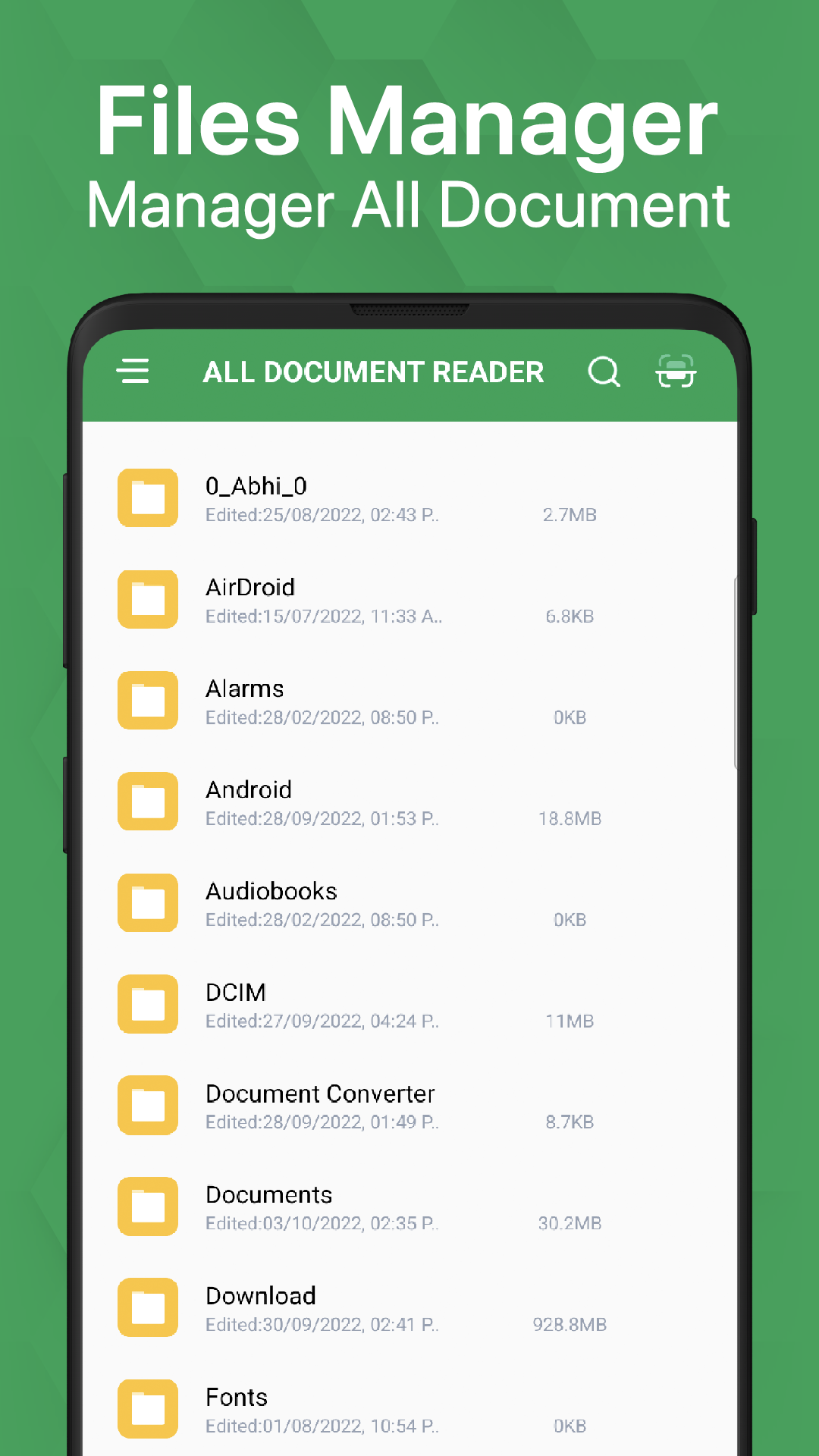 اسکرین شات 7 برنامه All Document Reader & Viewer