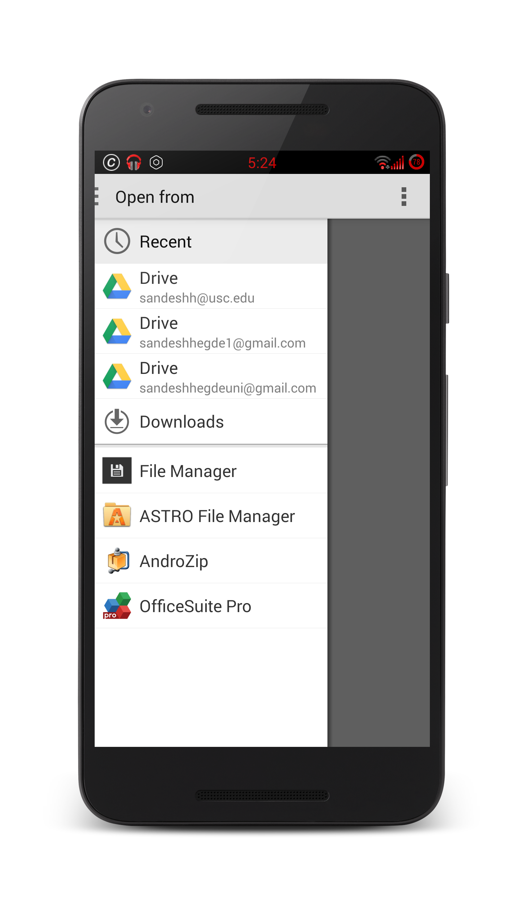 اسکرین شات 5 برنامه Docx Reader