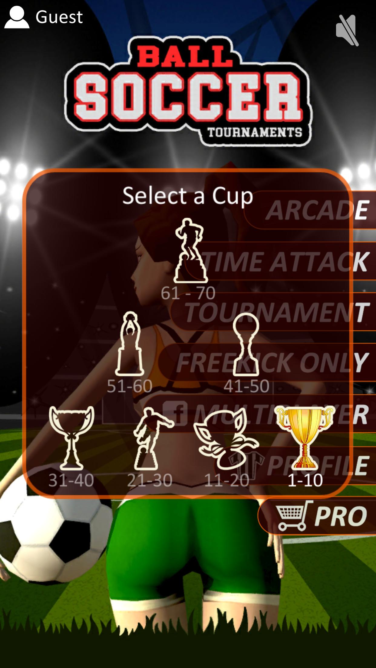 اسکرین شات 8 برنامه Ball Soccer (Flick Football)