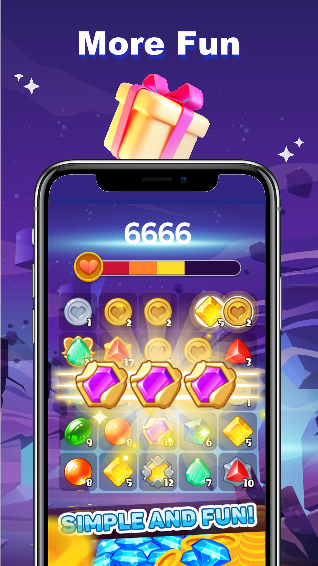 اسکرین شات 4 بازی GemPlanet Booster -  Game Fun
