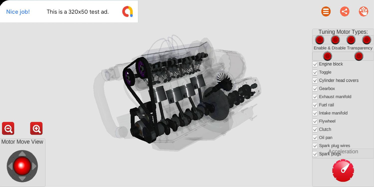 اسکرین شات 1 برنامه Car Engine & Jet Turbine
