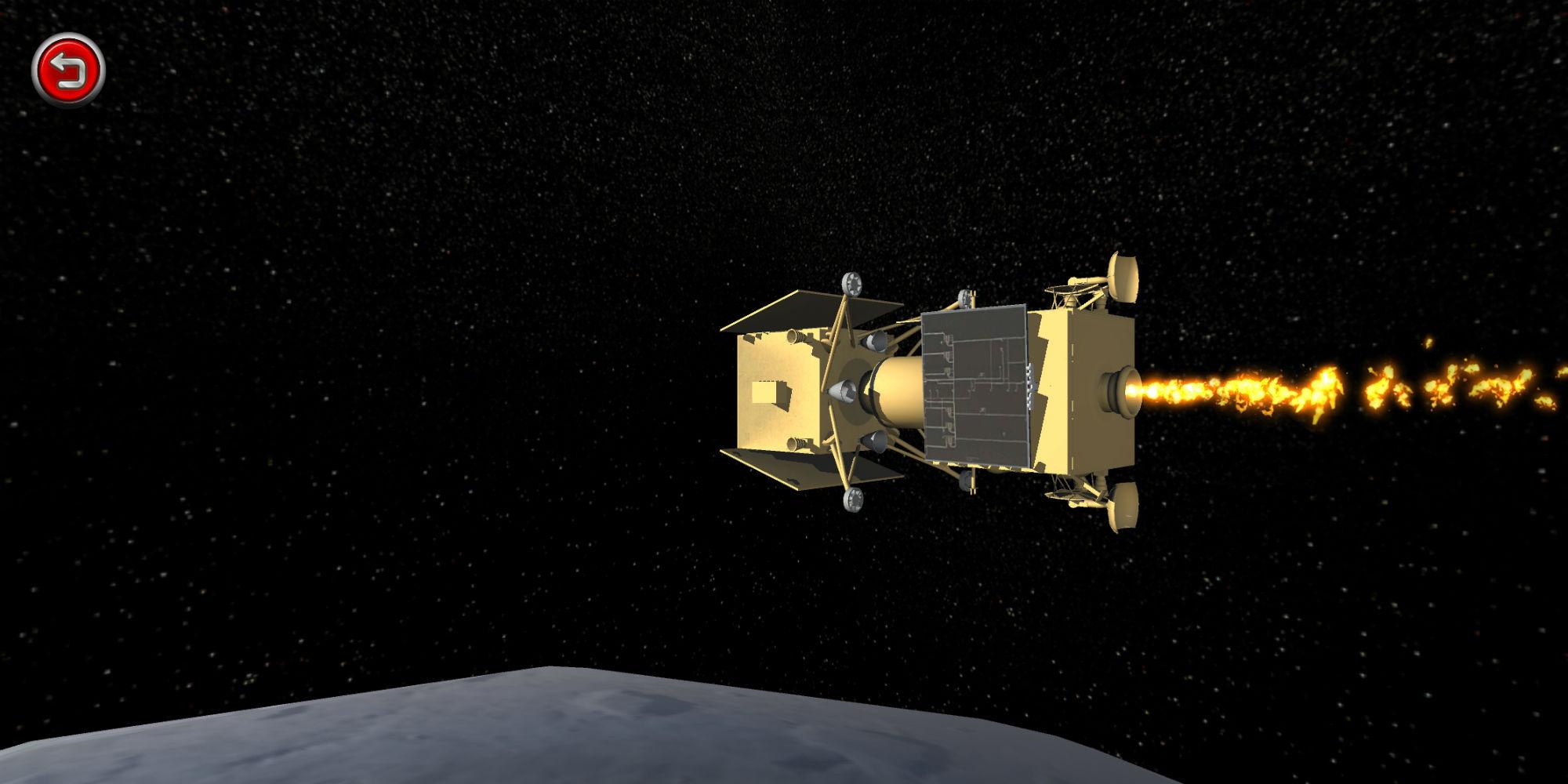 اسکرین شات 3 بازی Chandrayaan Space Simulator