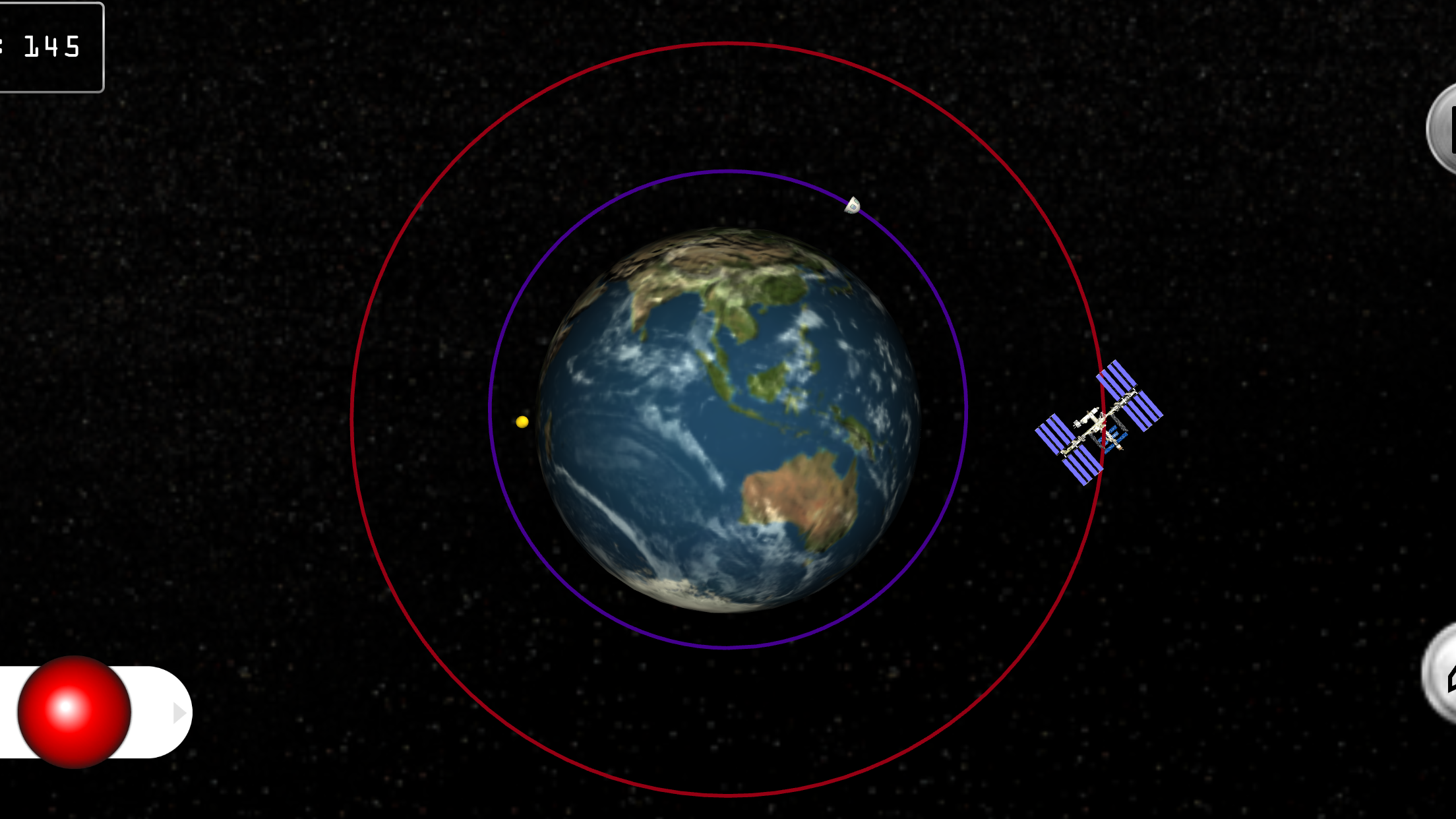 اسکرین شات 3 بازی Space Blue Launch Rocket