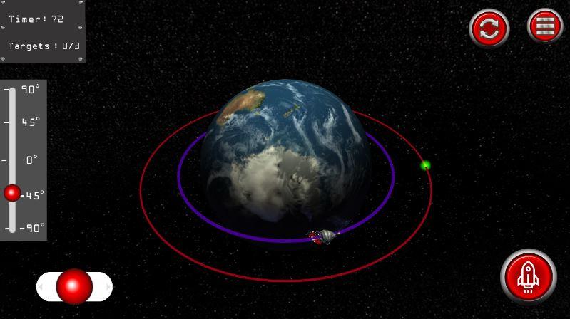 اسکرین شات 4 بازی Space Rocket Launch & Landing