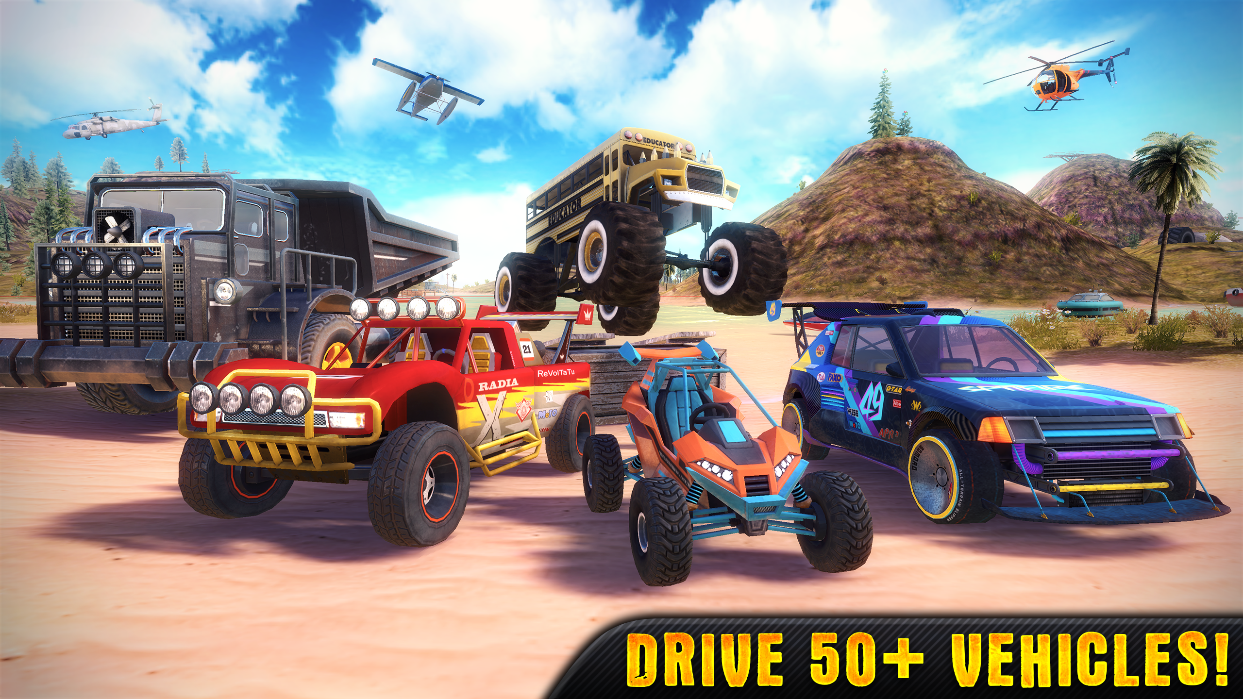 اسکرین شات 1 بازی off the road otr open world driving