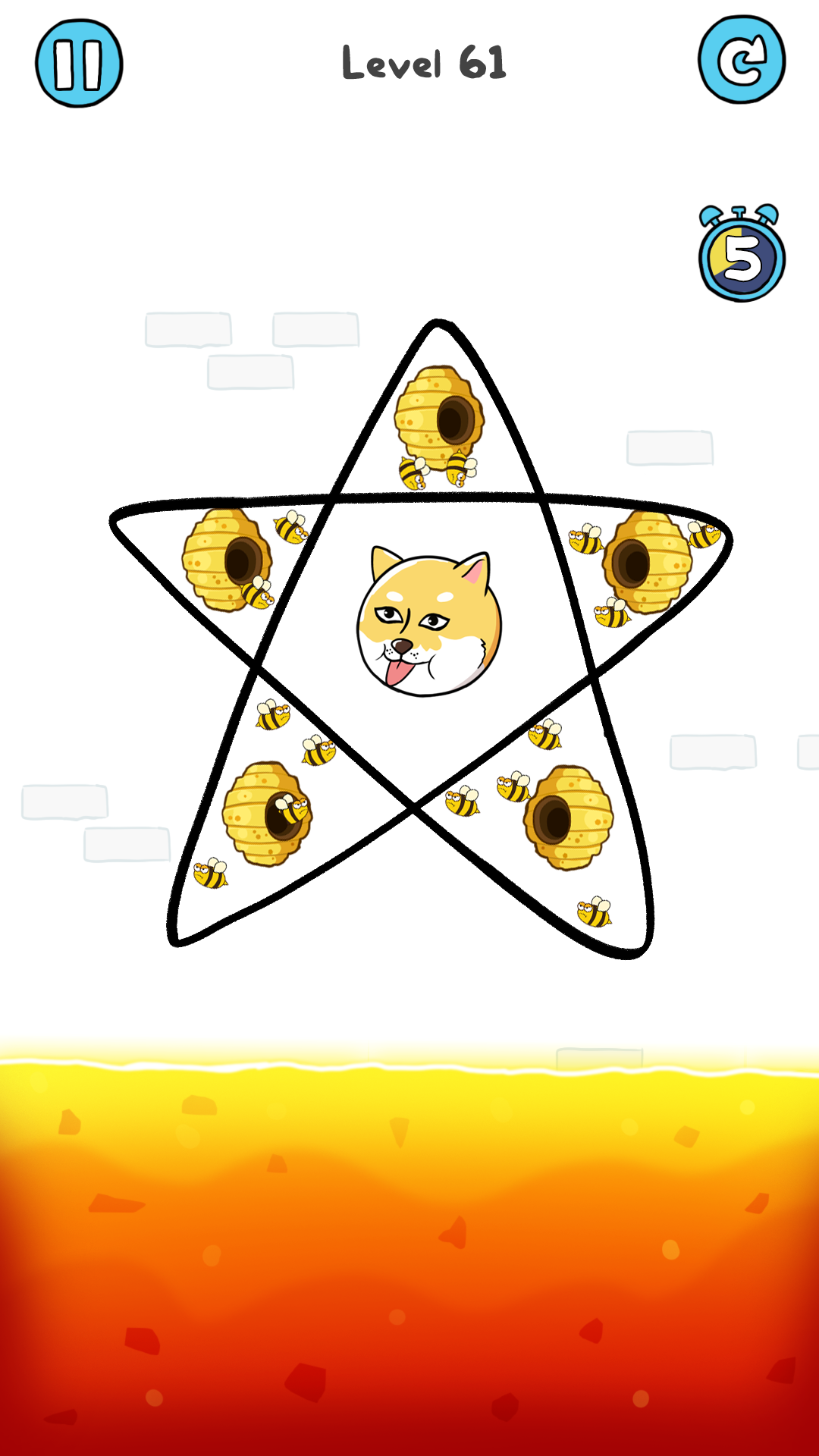 اسکرین شات 5 بازی Doge Rescue: Draw To Save
