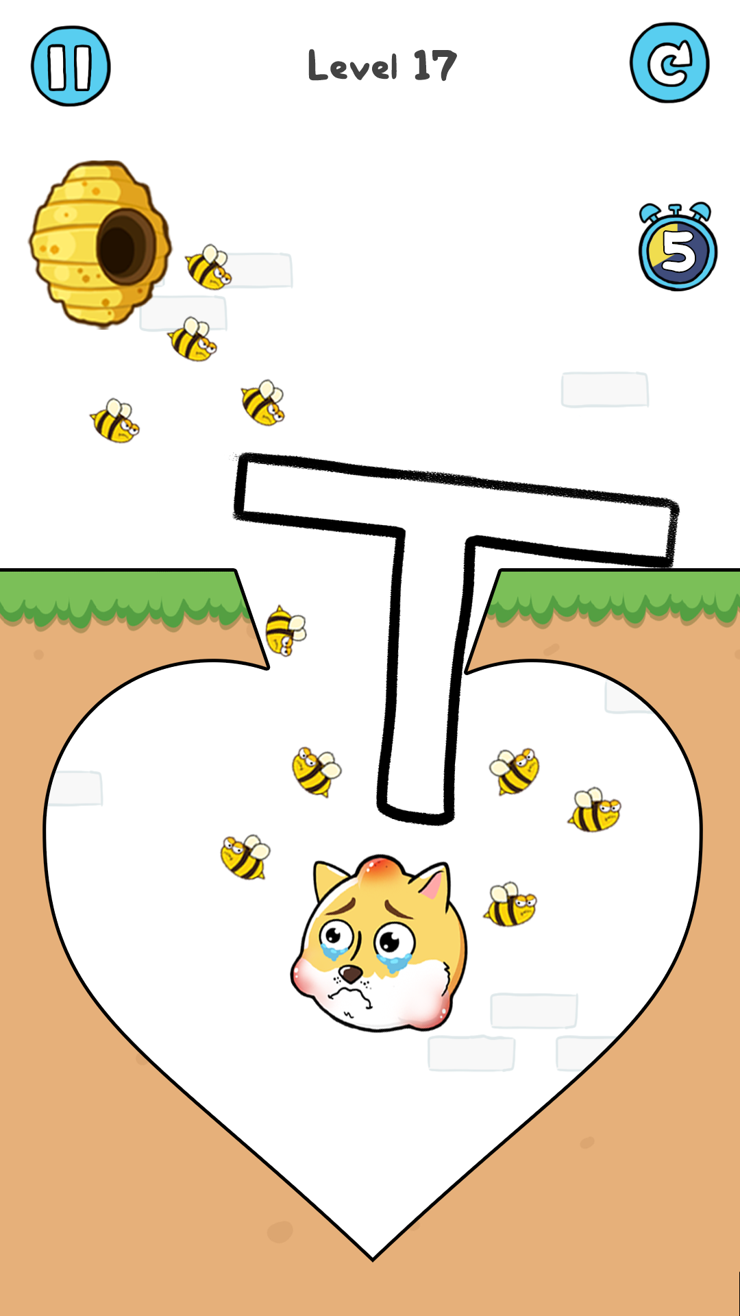 اسکرین شات 4 بازی Doge Rescue: Draw To Save