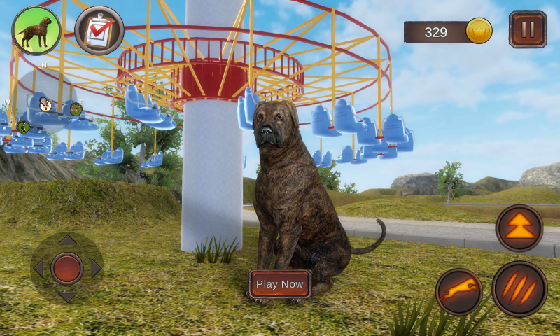 اسکرین شات 1 بازی Mastiff Dog Simulator