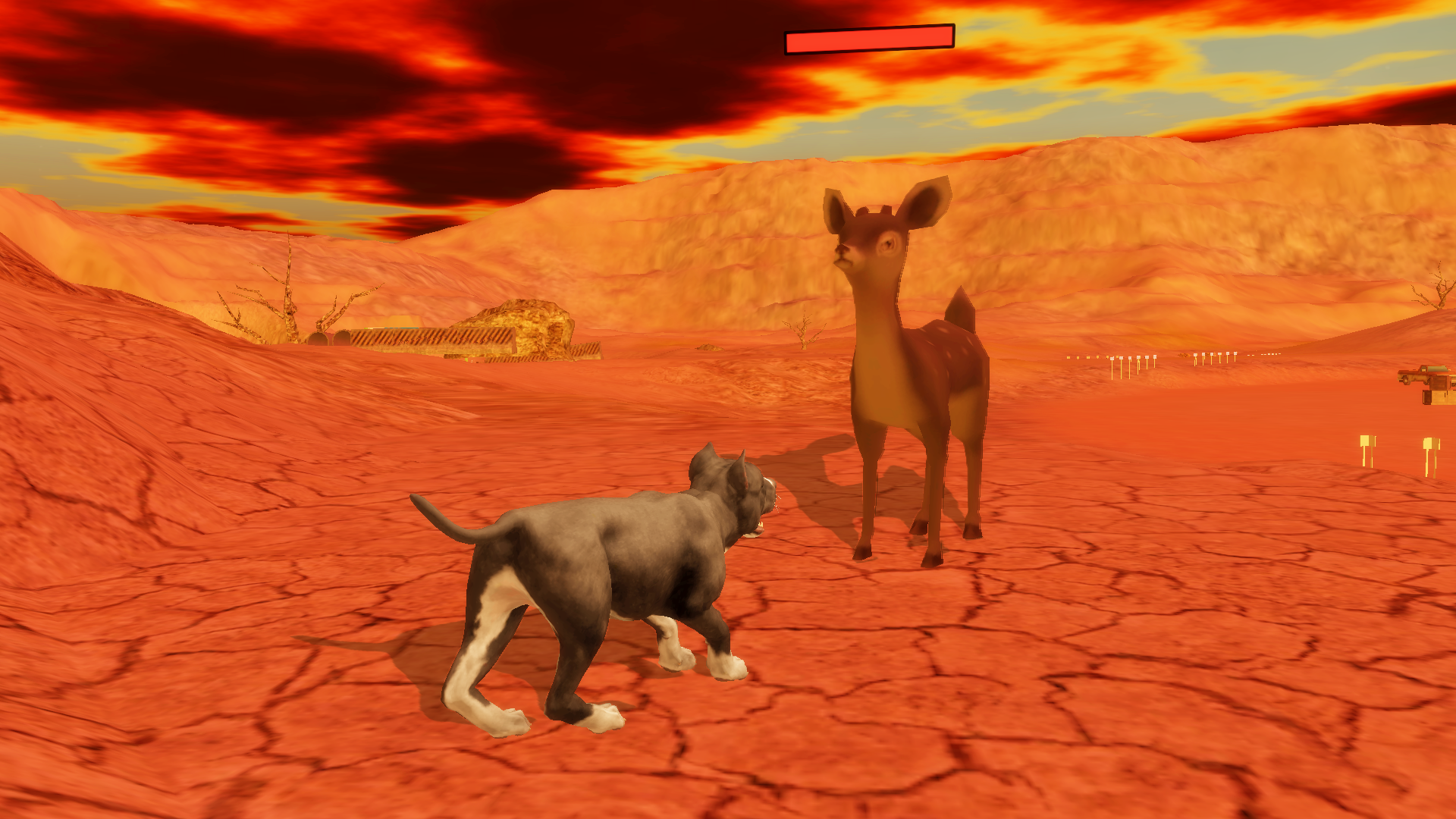 اسکرین شات 1 بازی Pitbull Dog Simulator