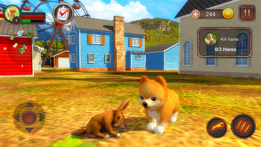 اسکرین شات 3 بازی Pomeranian Dog Simulator