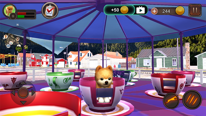 اسکرین شات 2 بازی Pomeranian Dog Simulator