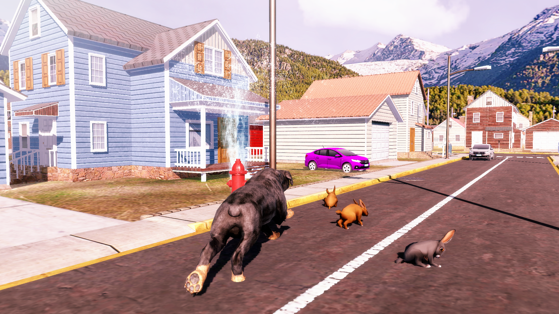 اسکرین شات 1 بازی Rottweiler Dog Simulator