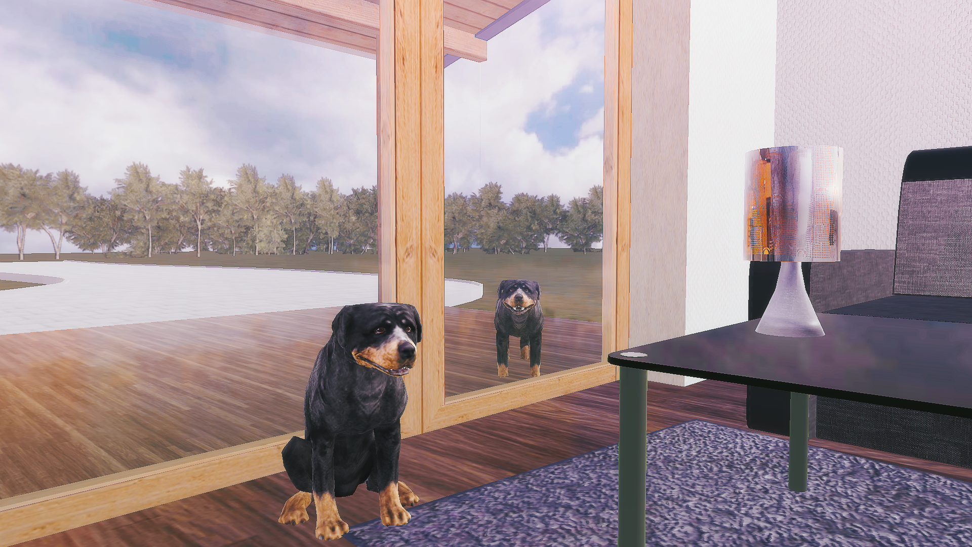 اسکرین شات 2 بازی Rottweiler Dog Simulator