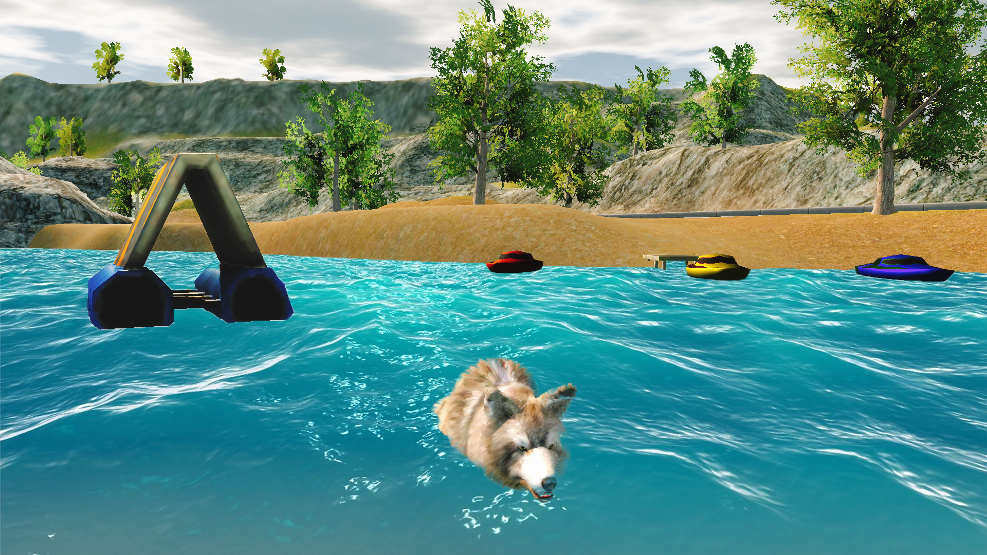 اسکرین شات 8 بازی Wolf Dog Simulator