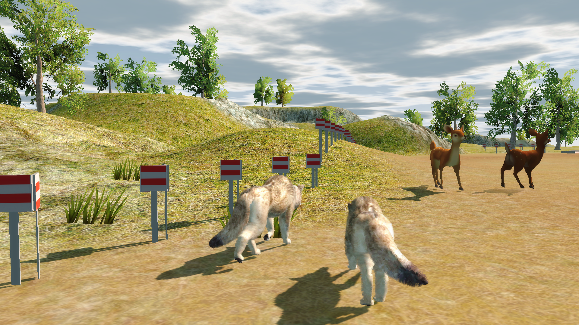 اسکرین شات 1 بازی Wolf Dog Simulator