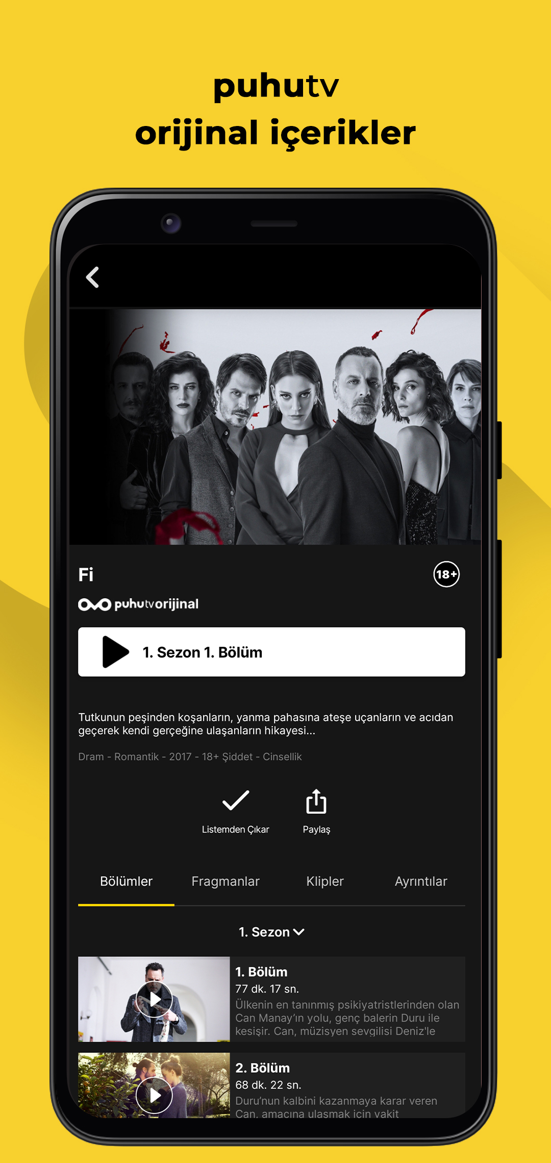 اسکرین شات 3 برنامه puhutv