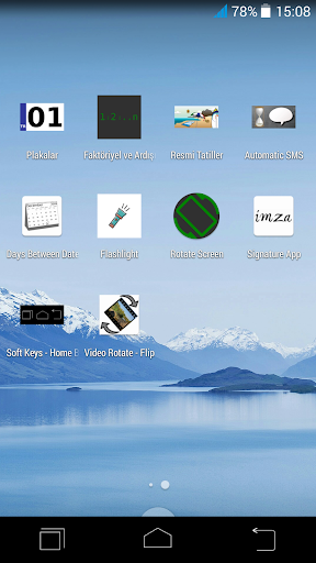 اسکرین شات 2 برنامه Soft Keys - Home Back Button