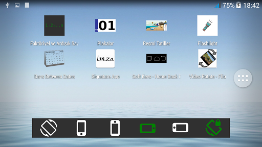 اسکرین شات 4 برنامه Rotate Screen 2