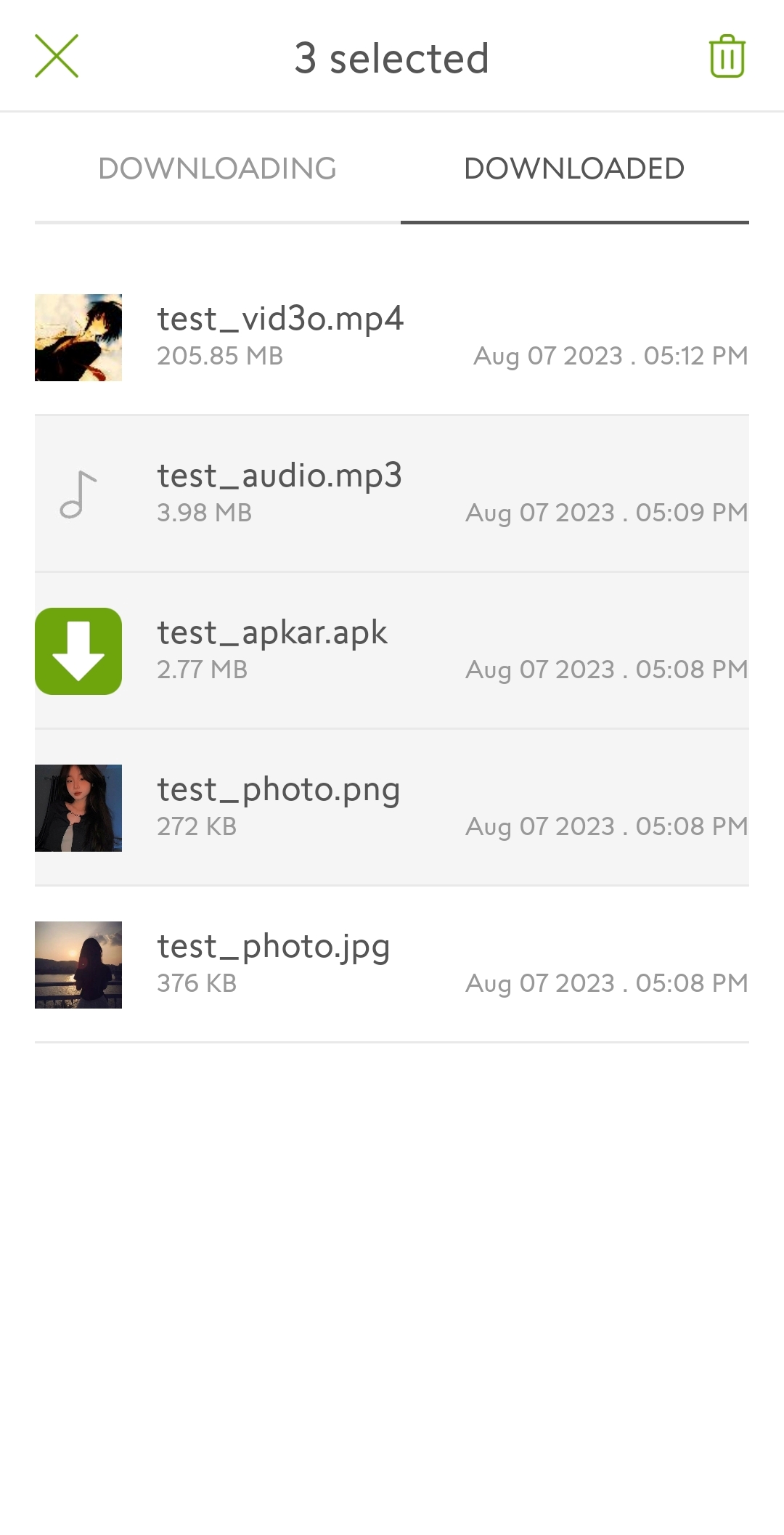 اسکرین شات 4 برنامه Download Manager For Android