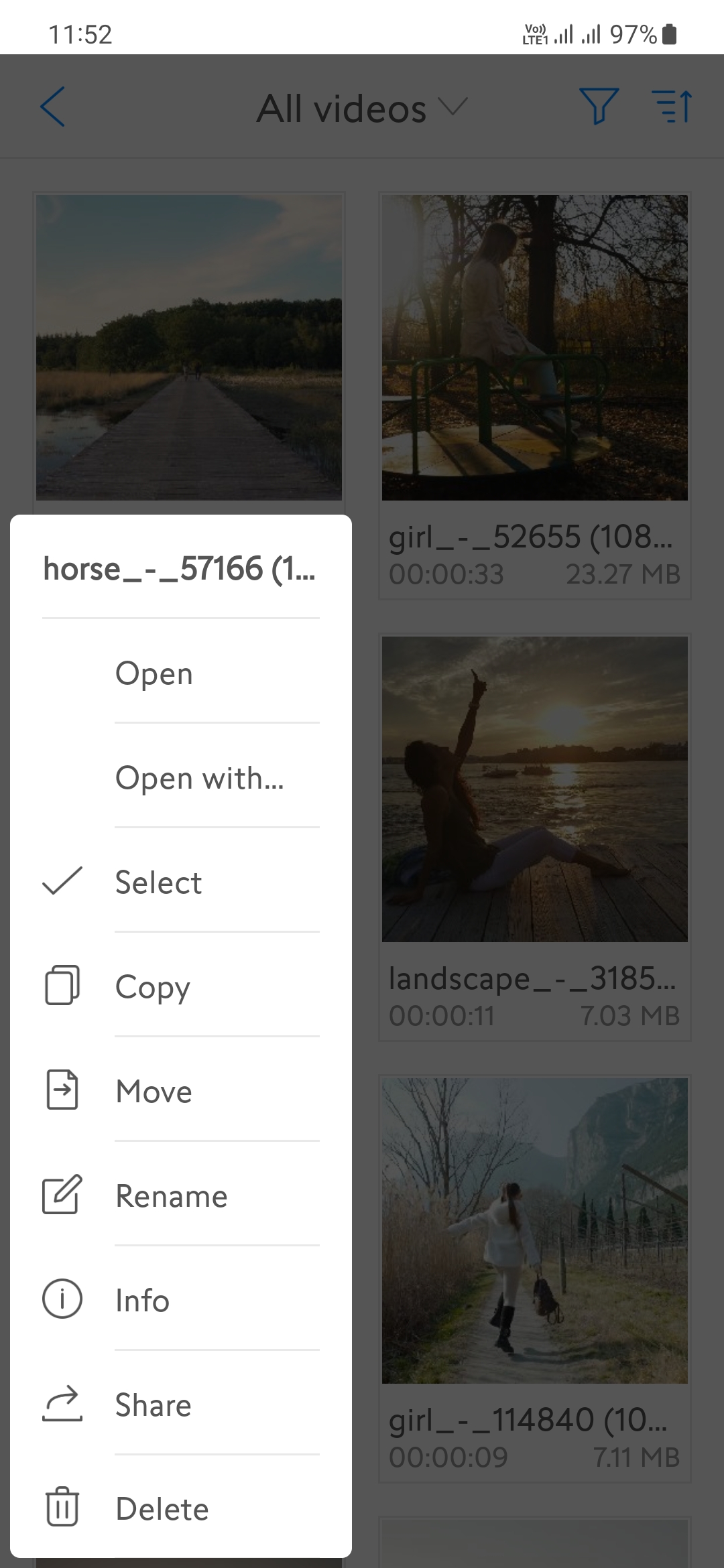 اسکرین شات 7 برنامه SD Card Manager For Android