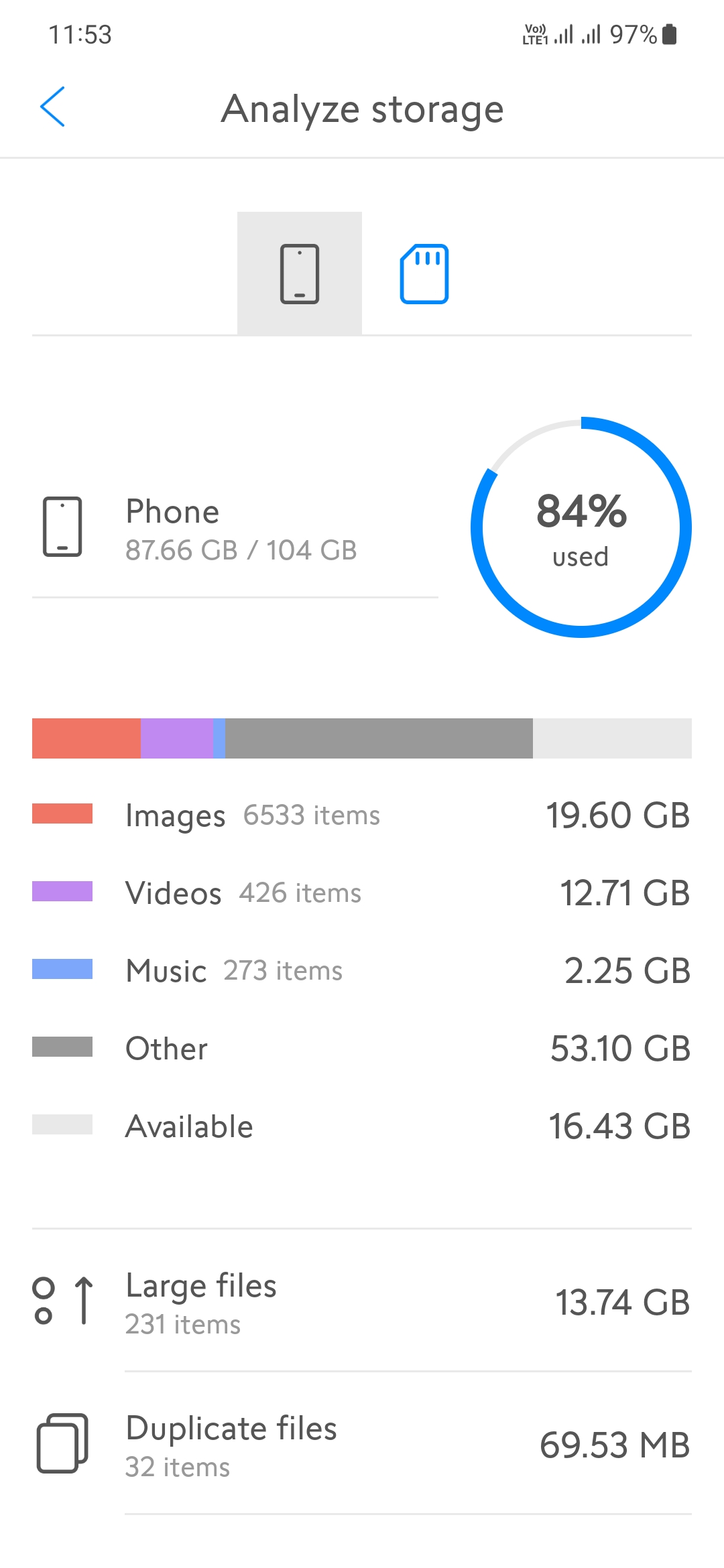 اسکرین شات 8 برنامه SD Card Manager For Android