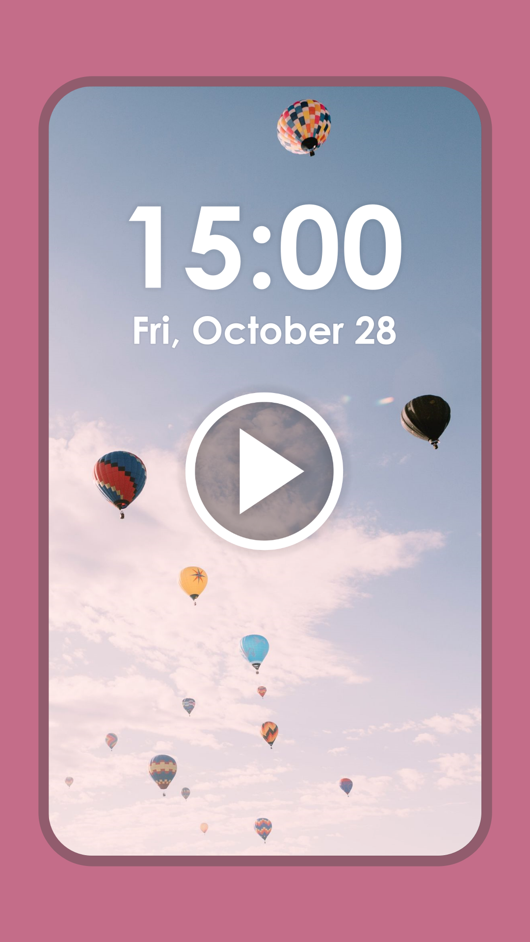 اسکرین شات برنامه Video Live Wallpaper 3