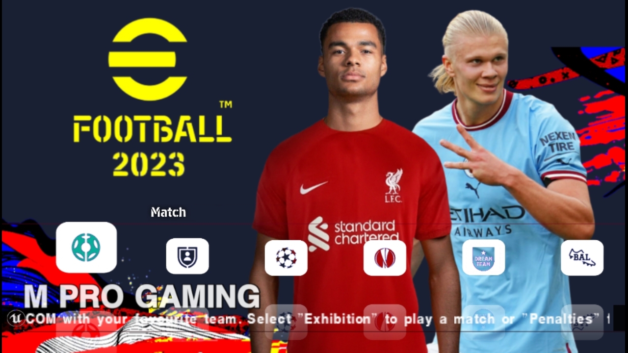 اسکرین شات 2 بازی eFootball 2023 (فوتبال حرفه ای 2023)‌‌‌‌‌‌‌