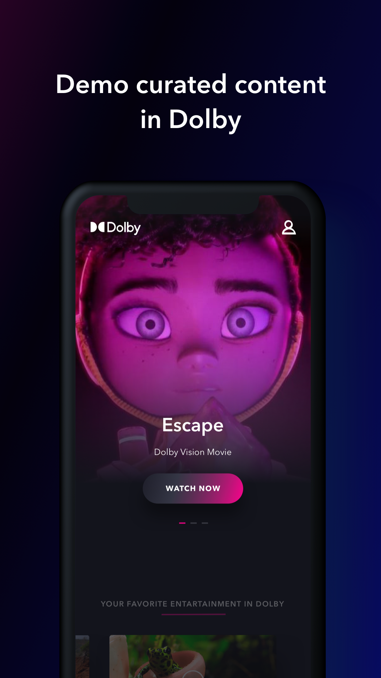 اسکرین شات 3 برنامه Dolby XP