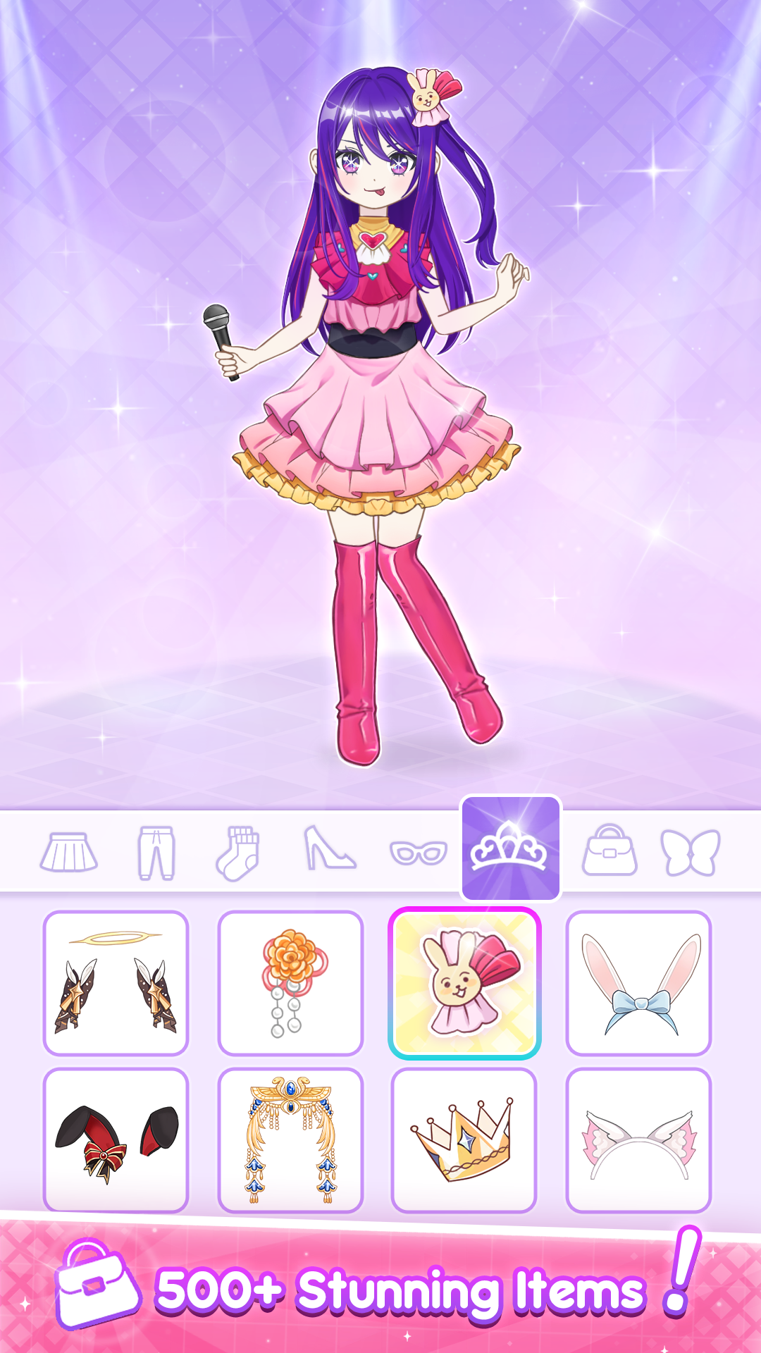 اسکرین شات 1 بازی Anime Dress Up & Makeup Doll