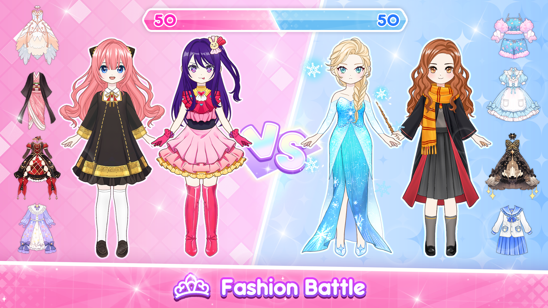 اسکرین شات 7 بازی Anime Dress Up & Makeup Doll