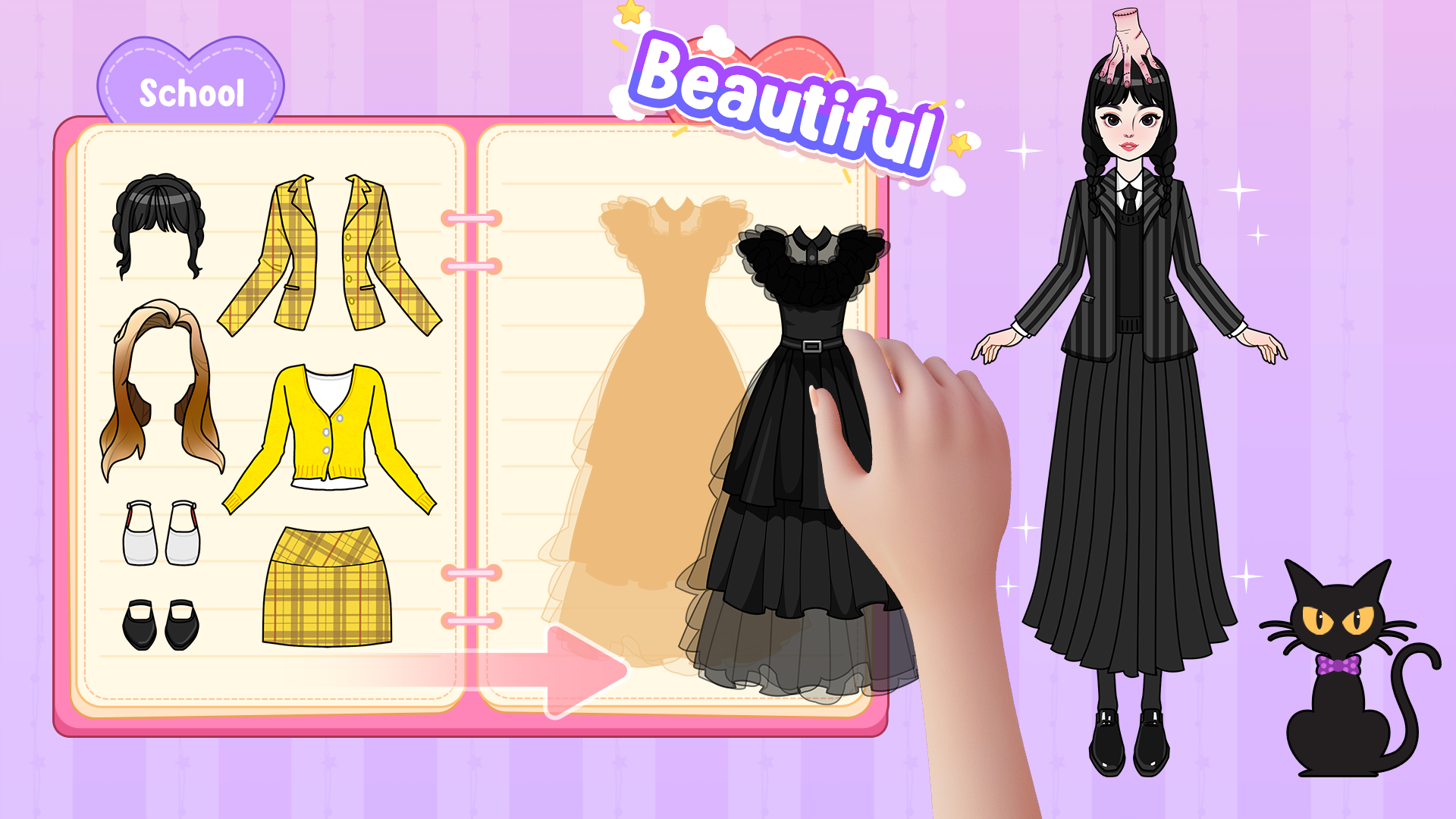 اسکرین شات 5 بازی Paper Doll Makeover & Dress Up