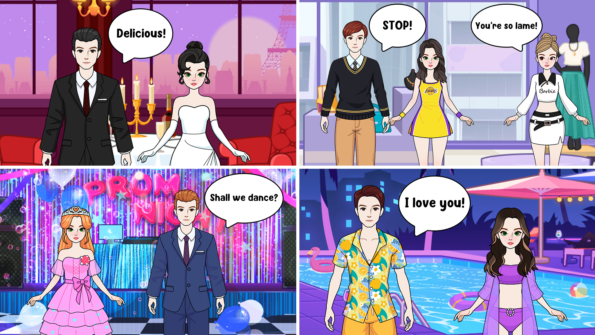 اسکرین شات 6 بازی Paper Doll Makeover & Dress Up