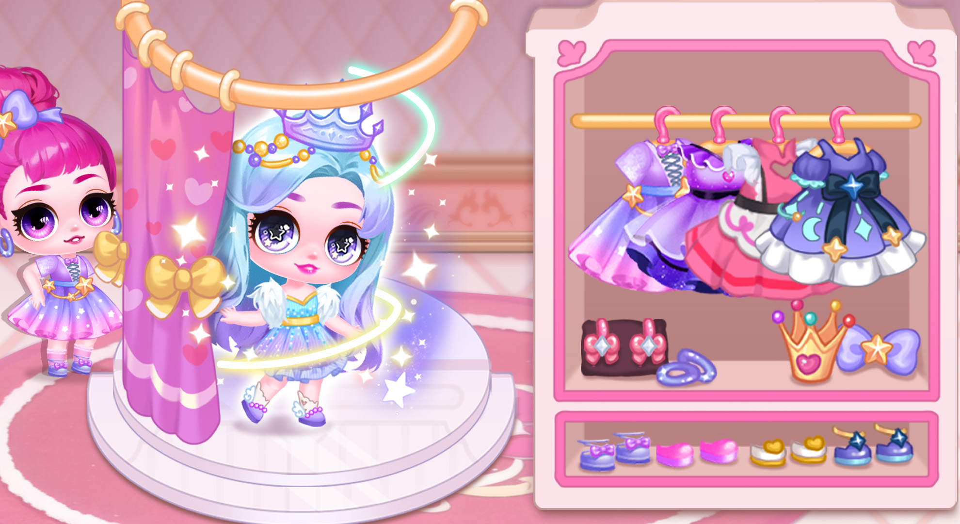 اسکرین شات 2 بازی Sweet Dolls: Princess Dress Up