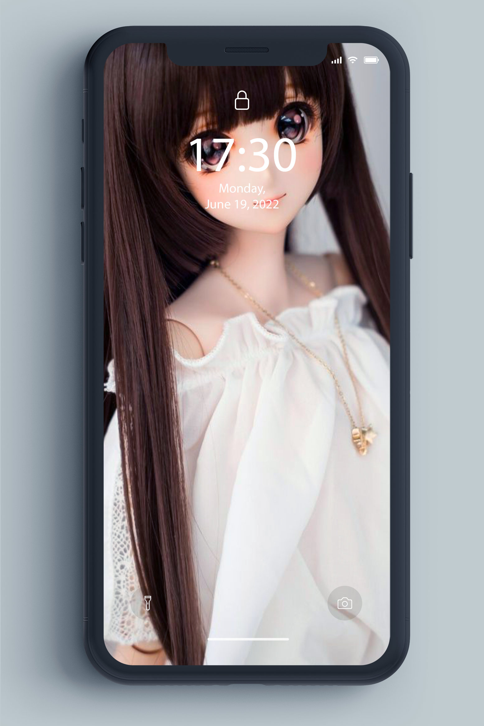 اسکرین شات 5 برنامه Doll Wallpaper
