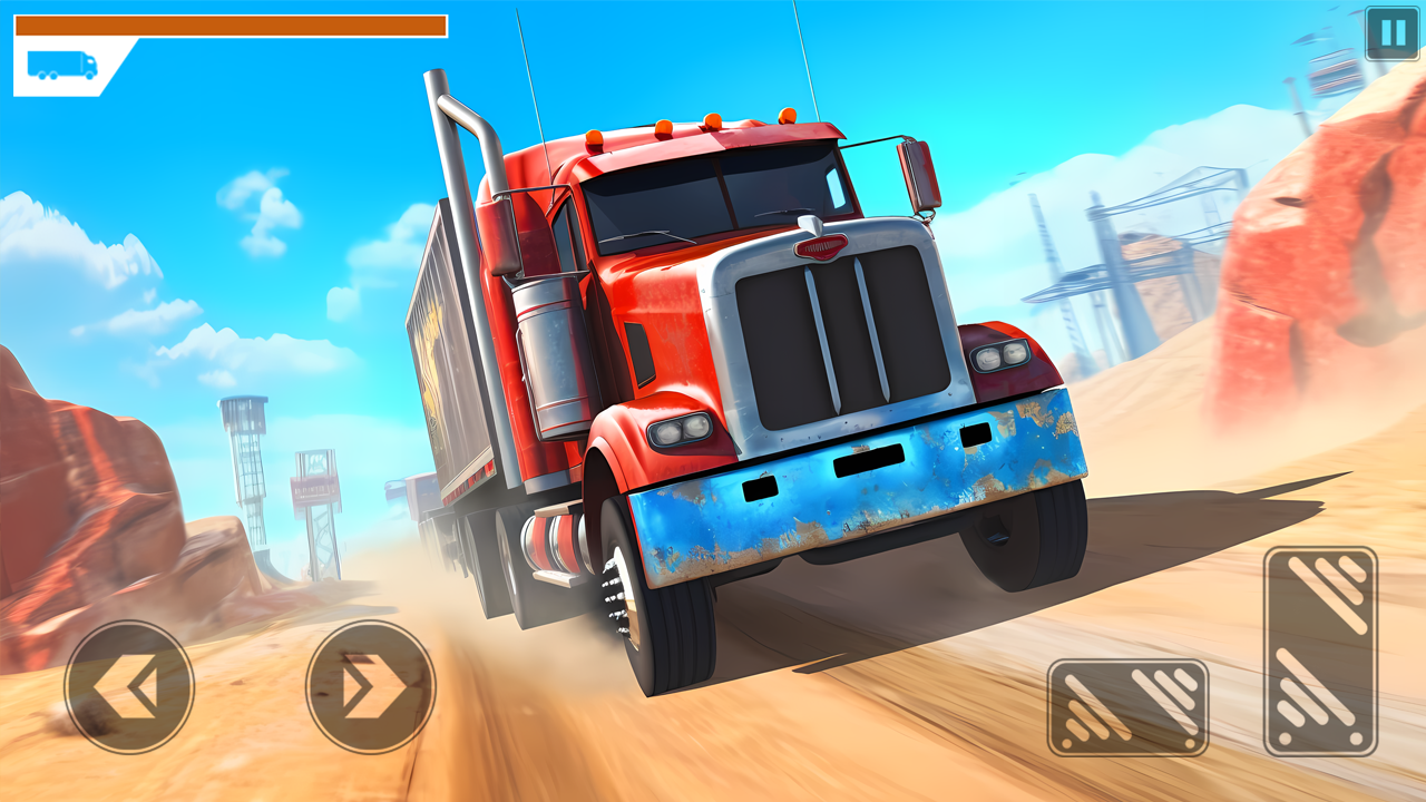 اسکرین شات 6 برنامه Monster Truck Stunt Derby Game