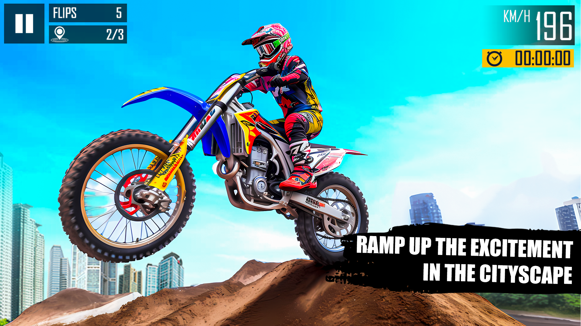 اسکرین شات 6 برنامه Ultimate Bike Stunt: Bike Game