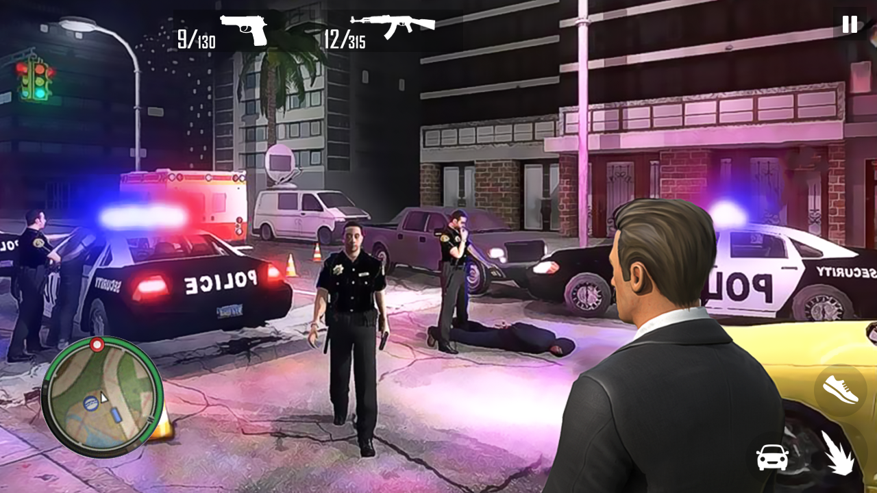 اسکرین شات 5 برنامه City Mafia Game:Gangster Games