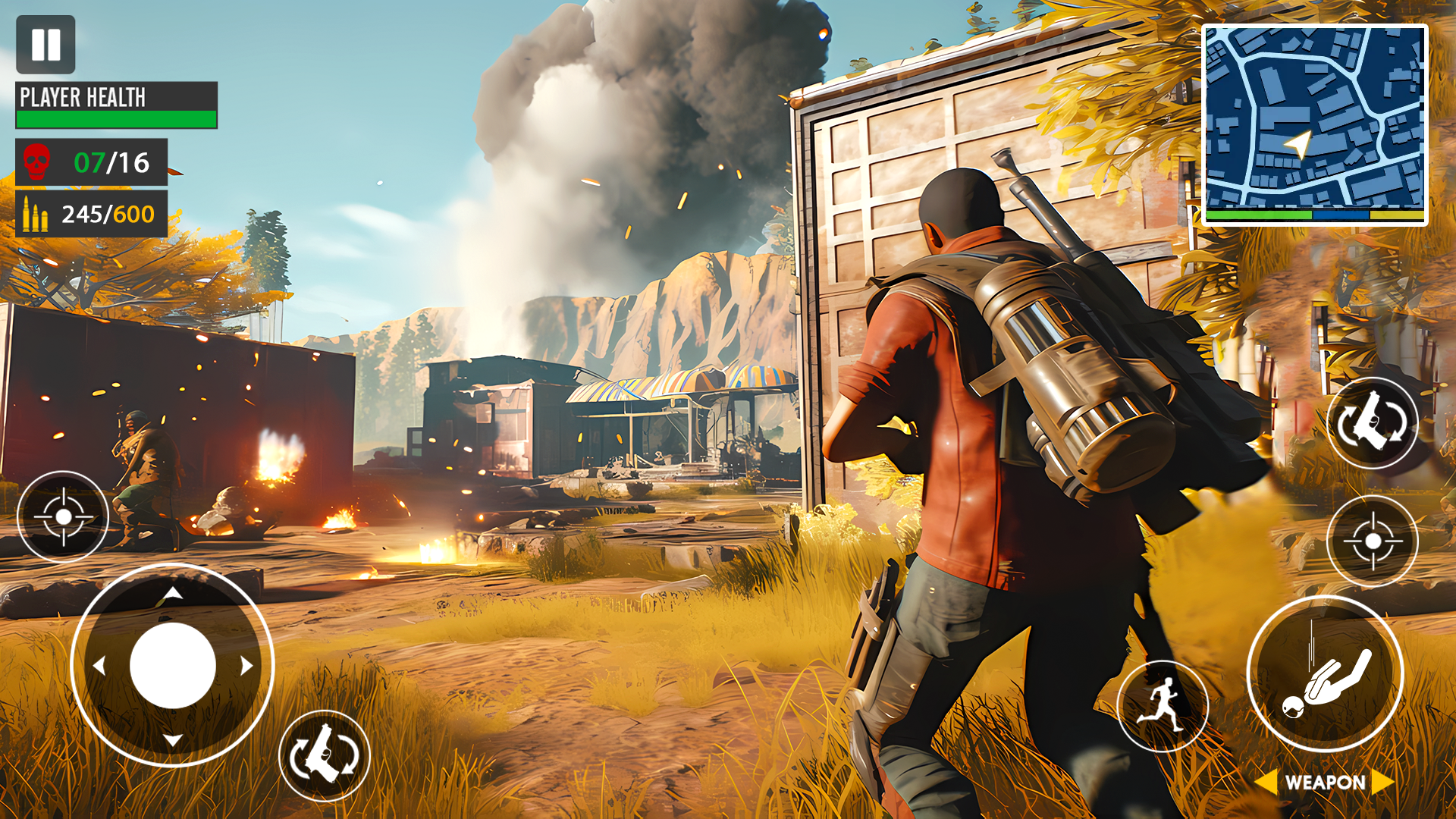 اسکرین شات 2 برنامه FPS Survival Gun Shooting Game