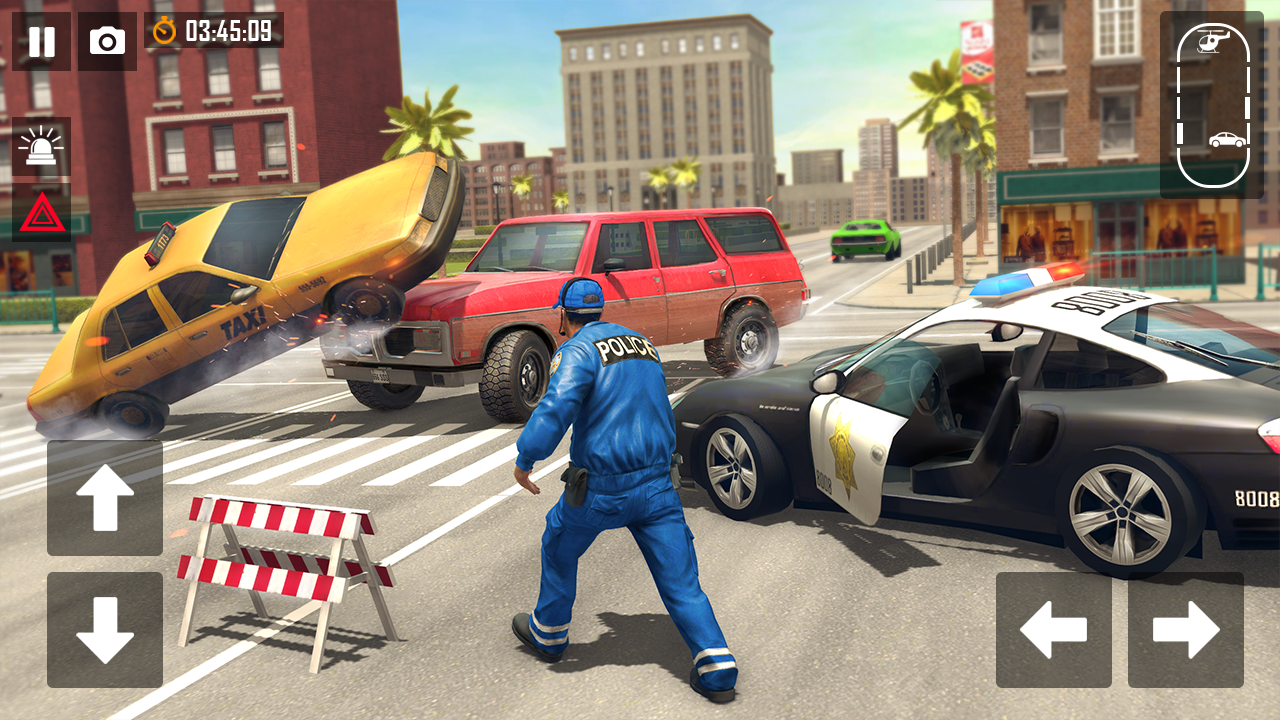 اسکرین شات 7 برنامه Car Chase 3D: Police Car Game