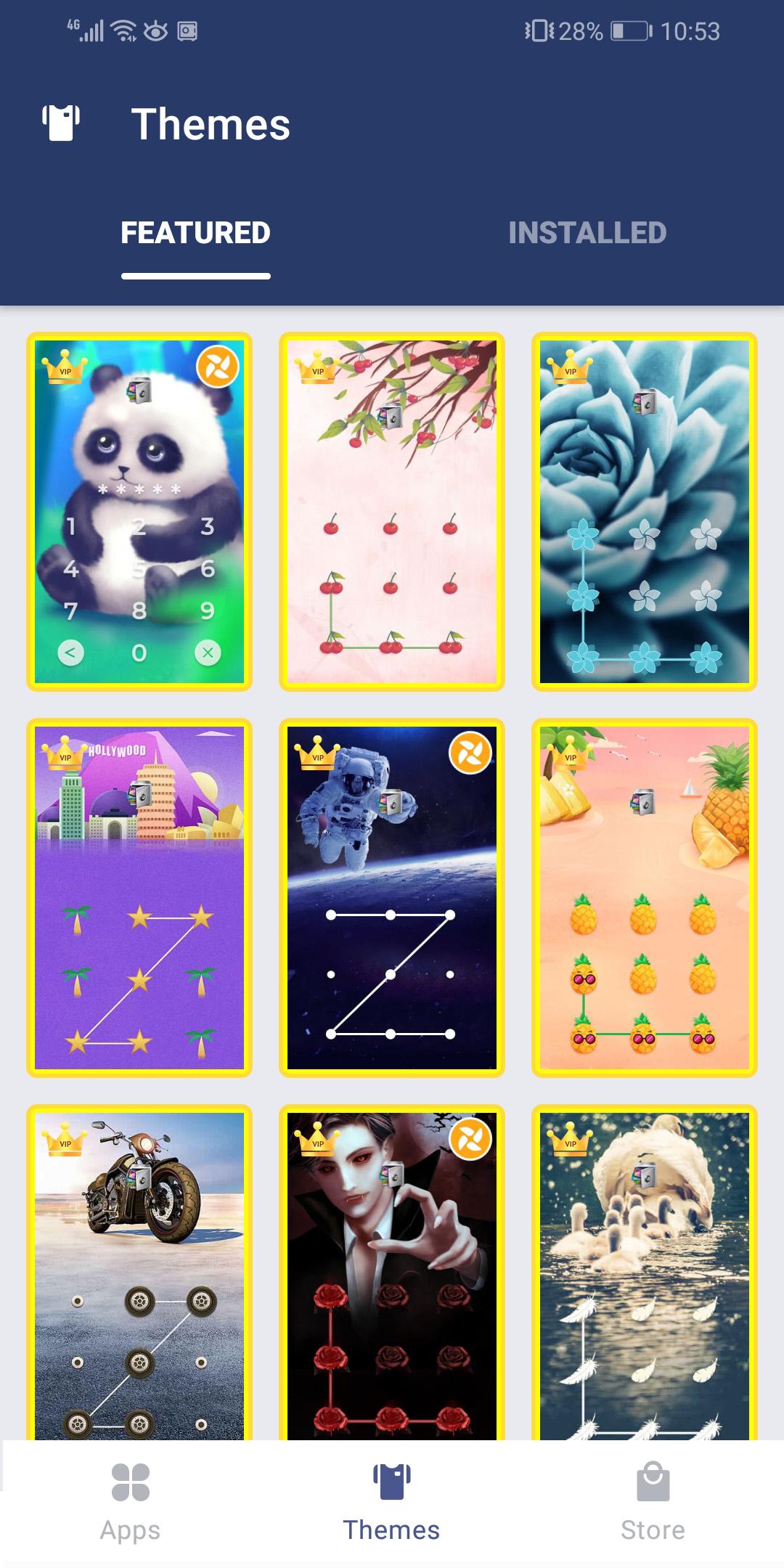 اسکرین شات 3 برنامه AppLock Lite