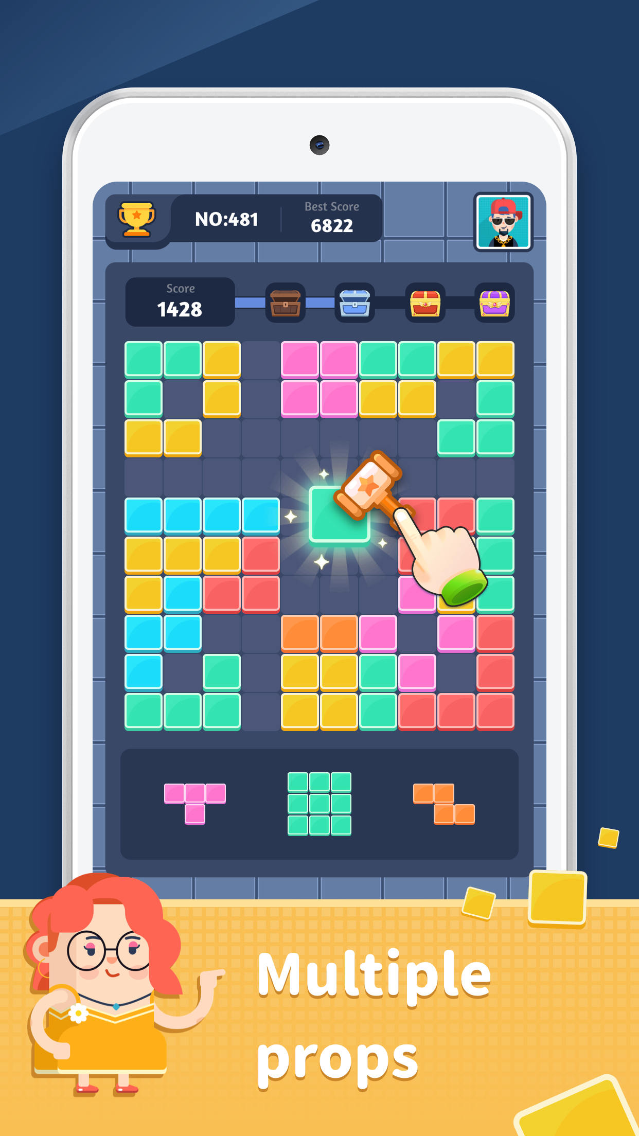 اسکرین شات 5 بازی Block puzzle
