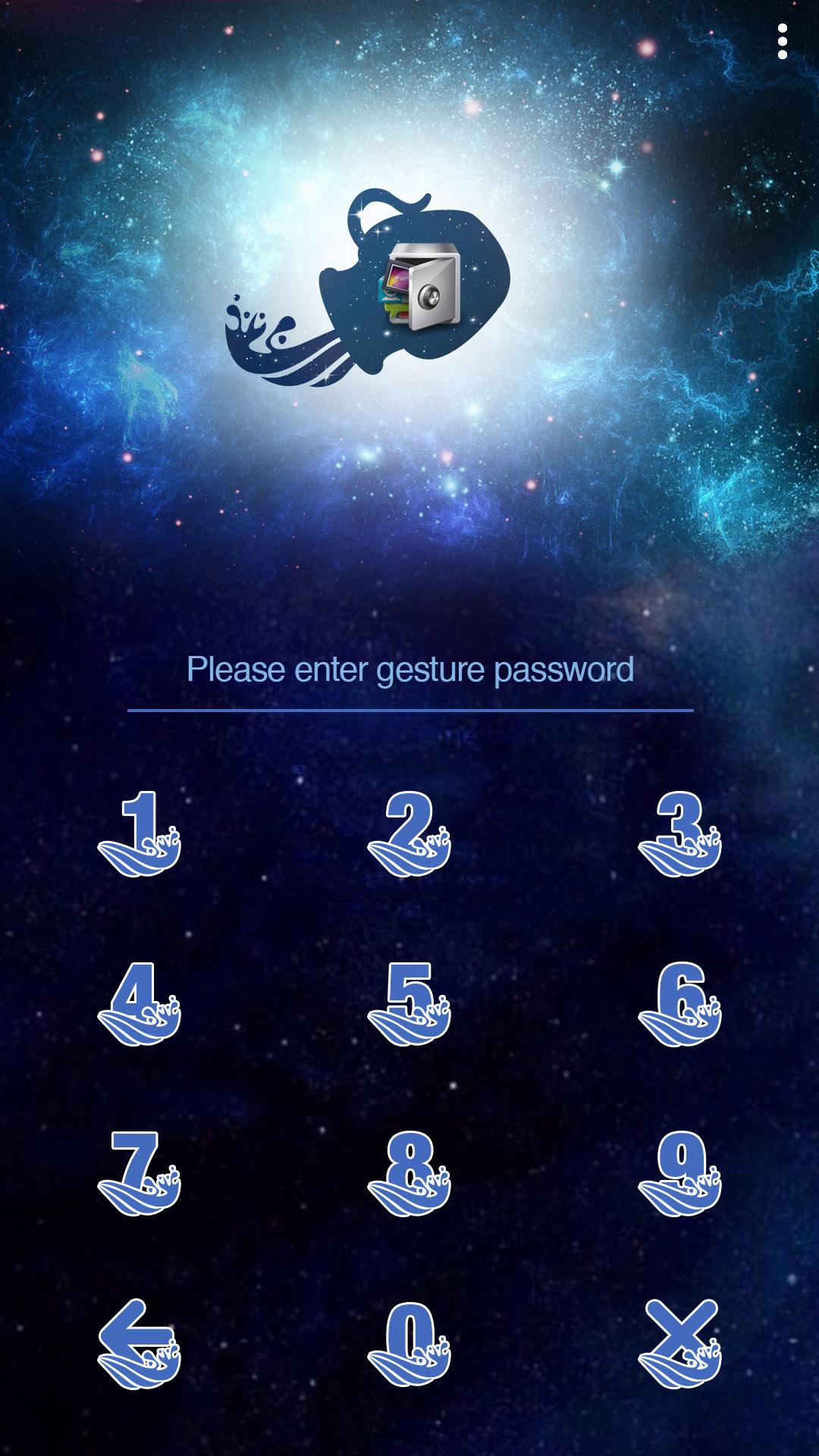 اسکرین شات 2 برنامه AppLock Theme Aquarius